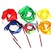Tosnail 6.5-foot Long Dancing Ribbon Streamer Rhythm Ribbon - Pack of 6