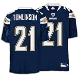 Reebok San Diego Chargers Ladainian Tomlinson Authentic Jersey Size: Size 52