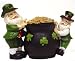 Irish Leprechauns With Pot Of Gold Trinket Keepsake Box