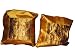 2 Golden Elephant Motif Silk Sari Toss Pillow Cushion Covers 16