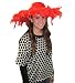 Red Feather Tea Party Hat
