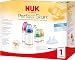 Baby : NUK 10225079 - First Choice Perfect Start Set mit je 2 Anti-Colic Weithalsflaschen 150 ml und 300 ml BPA-frei, 2 Silikon Anti-Colic Flaschensauger Gr. 1 M, 1 Silikon Beruhigungssauger Gr. 1, 1 Flaschenbürste