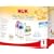 NUK 10225079 - First Choice Perfect Start Set mit je 2 Anti-Colic Weithalsflaschen 150 ml und 300 ml BPA-frei, 2 Silikon Anti-Colic Flaschensauger Gr. 1 M, 1 Silikon Beruhigungssauger Gr. 1, 1 Flaschenb�rste