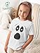 TeeStars - Halloween Ghost Costume Funny Ghoul Face Toddler/Infant Kids T-Shirt