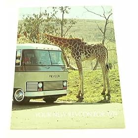1974 74 REVCON Motorhome BROCHURE 220 250 RV