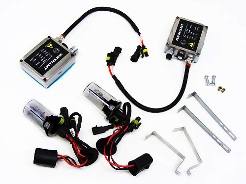 96-09 Mercedes-Benz E-Class Xenon HID Headlight Light Bulbs Conversion Kit Light Blue 10000K