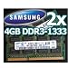 8GB Dual Channel Kit 2x 4 GB SAMSUNG Original 204 pin DDR3-1333 PC3-10600 CL9 SO-DIMM f�r aktuelle DDR3 i5 + i7 Notebooks mit DDR3-1333Mhz Unterst�tzung
