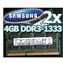 8GB Dual Channel Kit 2x 4 GB SAMSUNG Original 204 &hellip von Samsung