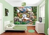 Produkt-Bild: Walltastic WT4016 Dschungel-Safari Fototapete