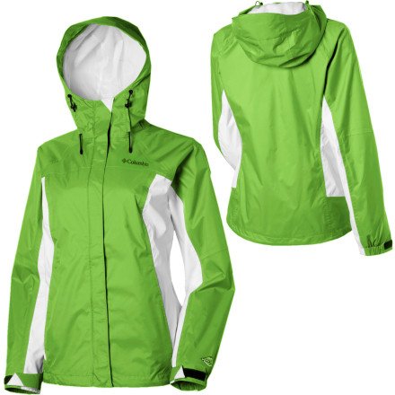 Columbia Arcadia Rain Jacket - Women's Meadow Green, L