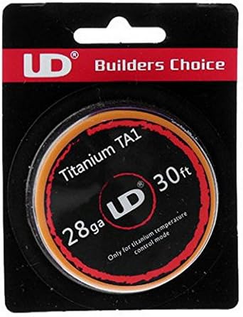 UD Titanium TA1 Resistance Wire - 10 Meter Spool (28ga)