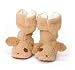 Bunnies by the Bay Skipit's Snugs Booties, Light Brown, 6-12 Months