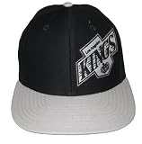 NHL 2 Tone Los Angeles Kings Snapback Cap Hat - Black / Grey