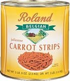 Review Roland  / Roland Julienne Carrots Strips, 5.5-Pound Cans (Pack of 3)