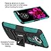 LG G4 Case, Cellto **Triple Layer** [Kickstand] Combo Holster Cover [Heavy Duty Rugged] Kickstand and Locking Belt Swivel Clip (Mint)