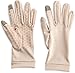 Coolibar UPF 50+ Unisex UV Gloves - Sun Protective (X-Large- Beige)