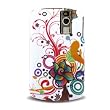 RIM BlackBerry Curve 8300 8310 8320 8330 Crystal Silicone Image Skin Case "Colorful Flowers" Design