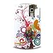 RIM BlackBerry Curve 8300 8310 8320 8330 Crystal Silicone Image Skin Case "Colorful Flowers" Design