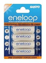 Sanyo Eneloop AA 8 Pack Batteries 2000mAh