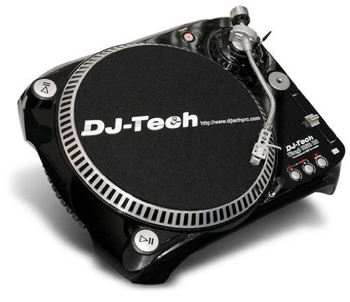 DJ-Tech USB-10 Plattenspieler Turntable USB MP3 Plug&Play