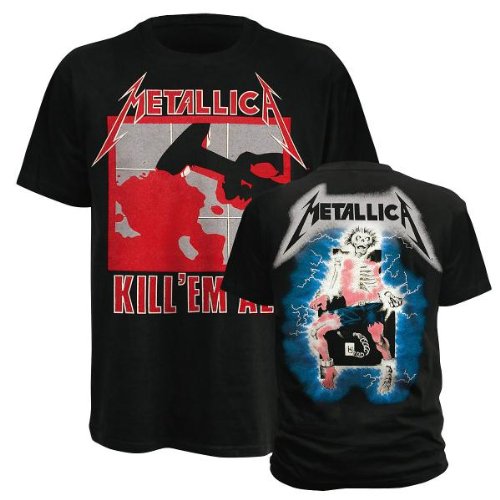 Atmosphere Mens Metallica Kill Em All -T-shirt Small