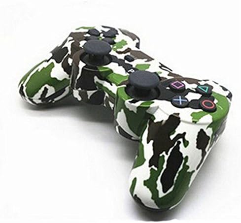 Delmkin 2015 New PS3 Camouflage Wireless Bluetooth Controllers for Sony PlayStation 3