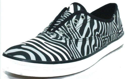 American Rag Women's Keds by American Rag Laceless Sneakers in Zebra Size 9