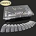 240PCS Dual Forms Nail Mold for Polygel UV Gel Nail 12 Size With Scale Best Gift