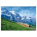 Educa Train Near Jungfrau Mountain 1000 Piece Jigsaw Puzzle