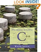 Problem Solving with C++