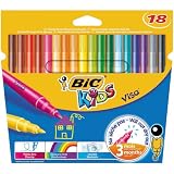 Bic Kids Visa Etui carton de 18 Feutres de coloriagepar BIC