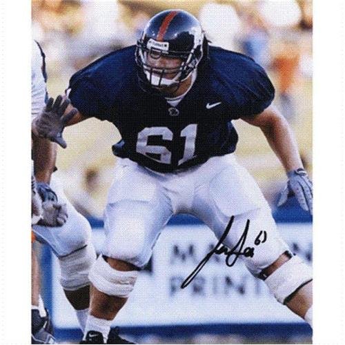 Justin Sands Autographed Kansas Jayhawks 8x10 Photo