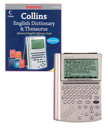 Childrens Toyshop  Computer : Collins DMQ 1870 English Dictionary & Thesaurus