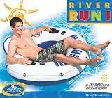 INTEX River Run I Inflatable Water Floating Tubes - 2 Pack