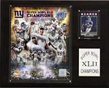 NFL Giants Super Bowl XLII Limited Edition Champions Plaque