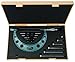 Mitutoyo 104-140A Outside Micrometer, Ratchet Stop, 0.01mm Resolution, 100-200mm Range, 1.38kg Mass