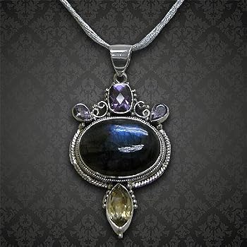 AKT Stringed Hypnosis Headpiece/Pendant (Third Eye Chakra)