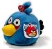 Angry Birds 8-Inch Deluxe Plush with Sound (Blue Bird)