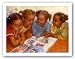 Kitchen & Housewares : Reading and Friendship by Brenda Joysmith 8'x6' Art Print Poster