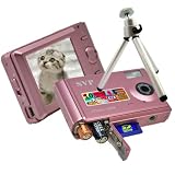 Xhtinn-1056, 10MP Max via interpolation. Digital Video Camera with 2.5 LCD (Free-a Sturdy Tripod)
