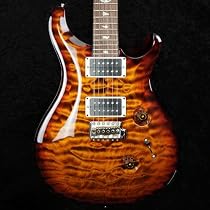 PRS Custom 24 2013 Model - Black Gold Quilt 10 Top - 57/08's - Pattern Thin