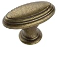 Amerock Mulholland Knobs 4-pk. - Rustic Brass