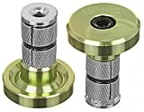 The Shadow Conspiracy Alloy BMX Bike Bar Ends - Electric Lime