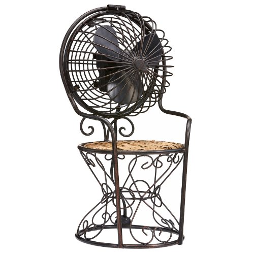 DecoBreeze DBF0129 Rattan Chair Fan chggwgtyyrkf