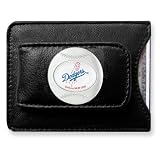 MLB Dodgers Leather Money Clip