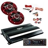 2400W CAR Set Radio Endstufe Lautsprecher CAR-103