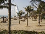 jumeirah dubai Burj Al Arab Hotel on Jumeirah Beach, Dubai, United Arab Emirates, Middle East Photographic Poster Print by Amanda Hall, 12x16