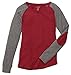 Boxercraft Preppy Patch Slub Longsleeve T-Shirt, Youth/Girls Sizes
