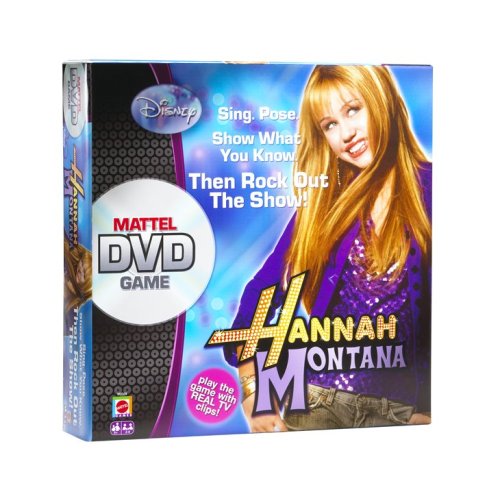 Childrens Toyshop  Toys : Disney Hannah Montana Mattel DVD Game