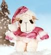 Aurora PINK LAMB CHOP 8" Plush Beanbag
